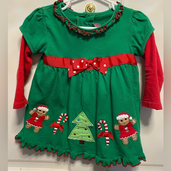 Sophie Rose Toddler Girl Christmas🎄🎅Dress/Top - Size 2T - Picture 1 of 4